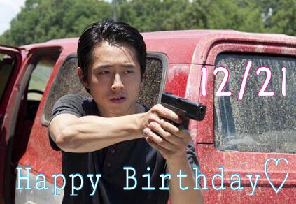Happy Birthday Steven Yeun:) I want to see you early in Japan. I look forward to your visit to Japan. 
