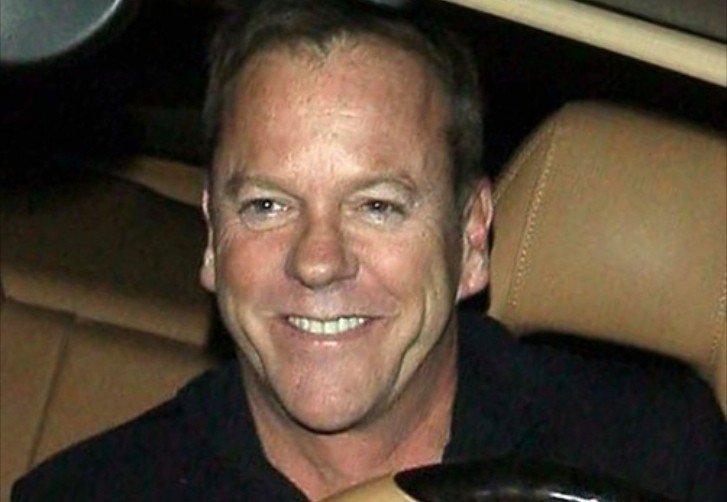 Happy Birthday, Kiefer Sutherland!!   Y papá Donald muy orgulloso de su hijo! 