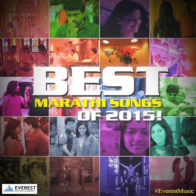 EverestMarathi's tweet photo. All the hits &amp; exciting numbers of this year you could ask for compiled into one playlist! 
https://t.co/UUY8u6ykM4 https://t.co/BbO0ZF6ekz