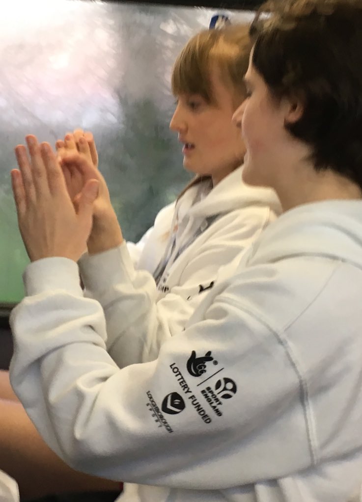steph_stockwell's tweet image. Teaching each other some sign language on bus to breakfast #TalentCamp #alwayslearning @YouthSportTrust #inclusion