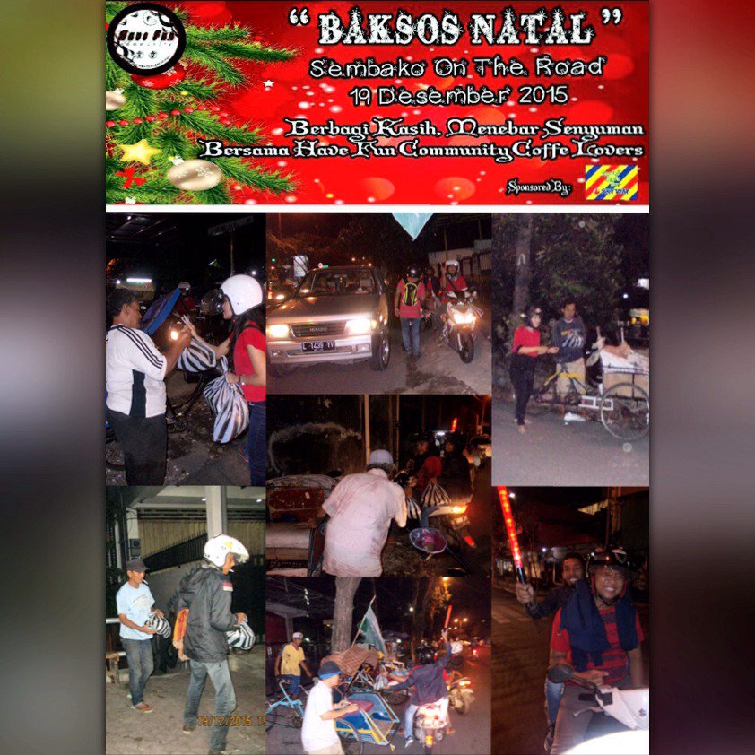 HfcFun's tweet photo. Berbagi itu indah Baksos Natal "Sembako On The Road" Supported by : Sky Way https://t.co/z7dNxsBHx0