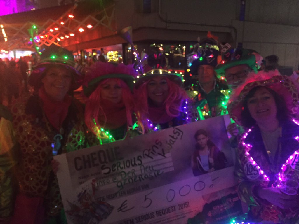 Gisteren onze tussenstand bekendgemaakt,dank jullie wel allemaal. Maar wij stoppen nog niet dat doen wij de 24 pas.