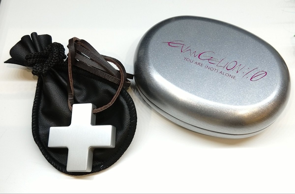 再入荷】「 葛城ミサト クロスペンダント」が再入荷。ミサトがいつも身