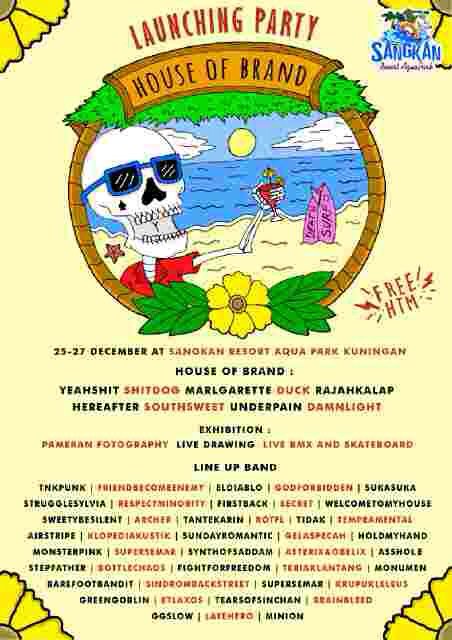 We're back, saturday 26 December 2015 on stage 14.50 SANGKAN RESORT AQUA PARK KUNINGAN place free htm. do not forget