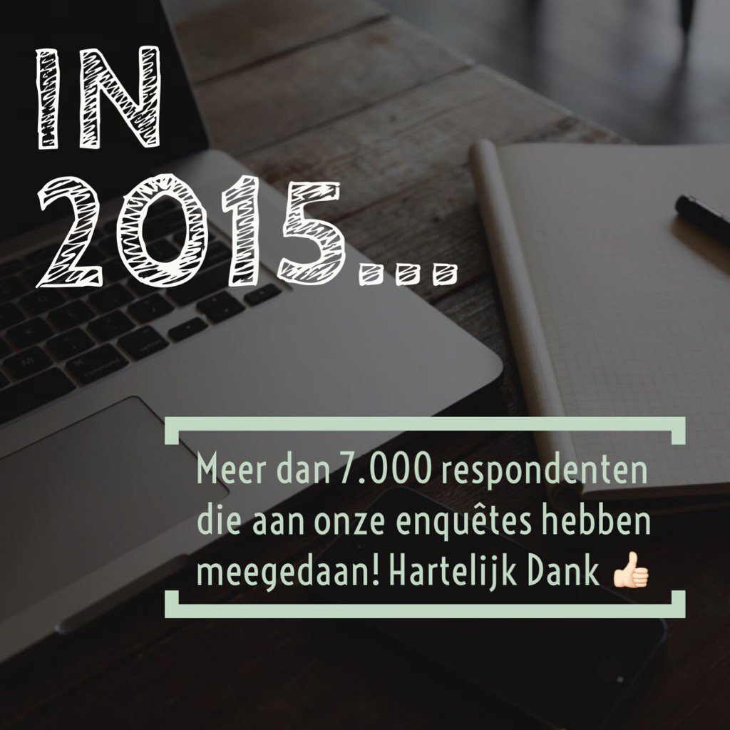 VMS_Insight's tweet image. In 2015 hebben meer dan 7.000 respondenten aan onze enquêtes meegedaan! #automotive #mobiliteit