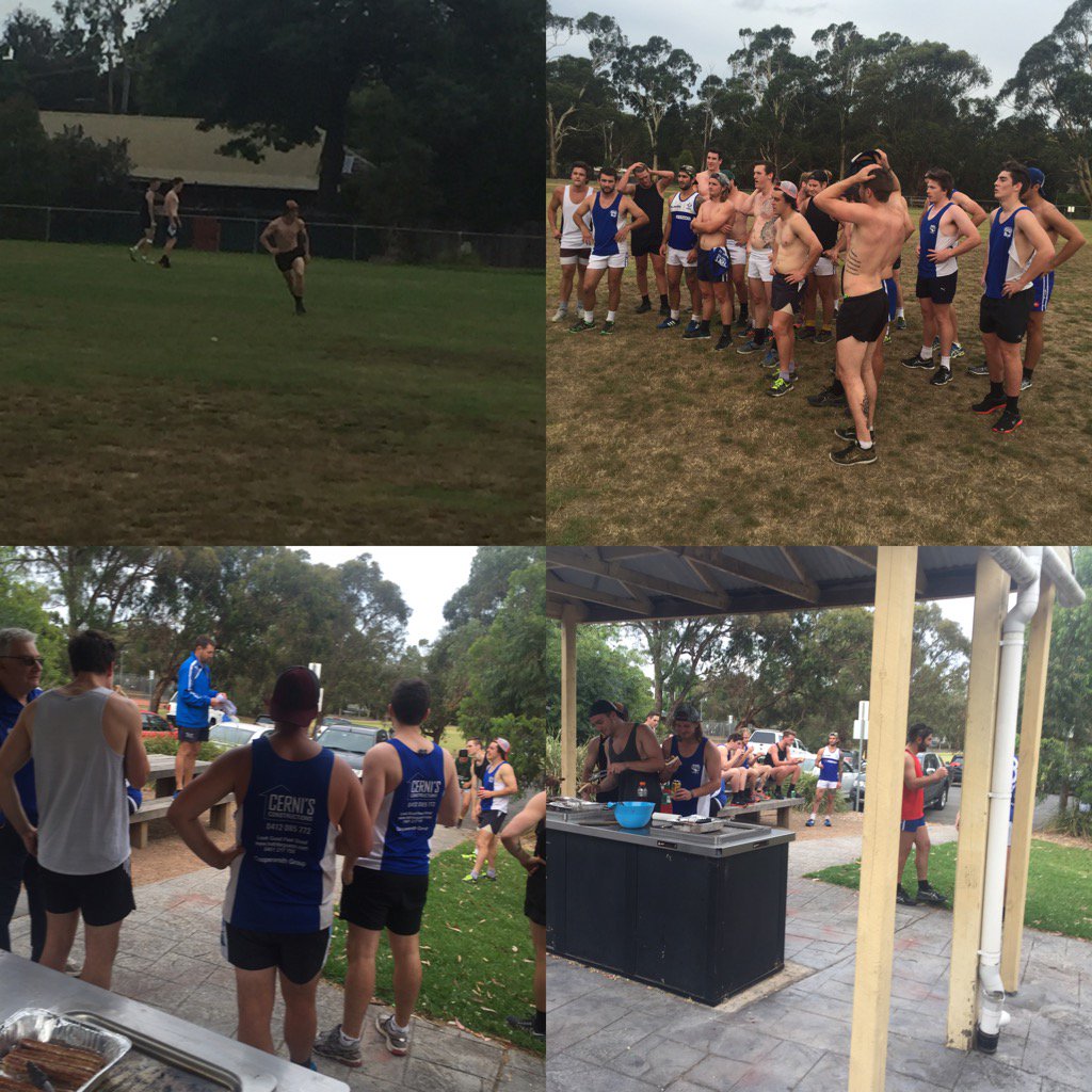 Great way to finish pre-Xmas. Good numbers on track and a BBQ to finish. Thanks to volunteers who came down to cook.