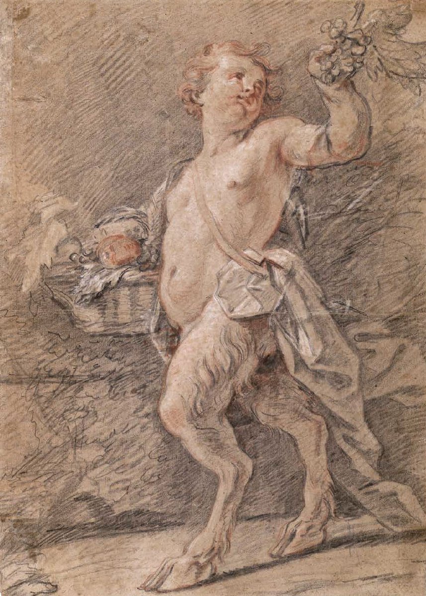 Museesdangers's tweet photo. #GraphicBattle #sanguine Let's dance ! avec ce jeune Faune de #Restout #troiscrayons @GrandPatrimoine @BHartrig https://t.co/BIGq4FDToi