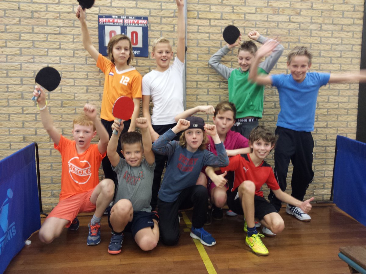 IgorVerheijen's tweet photo. Deze toppers van @EWMM88 doen mee aan het tafeltennis toernooi bij Smash in Monster https://t.co/VZunBK2Uiv