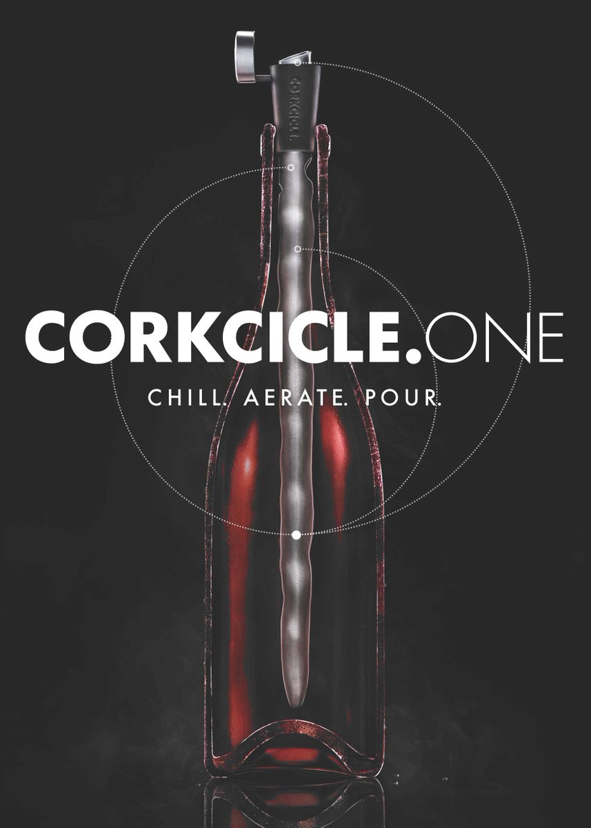 QuigloKitchen's tweet image. What does Corkcicle do? Find out with these diagrams; it's a revelation for wine drinkers.