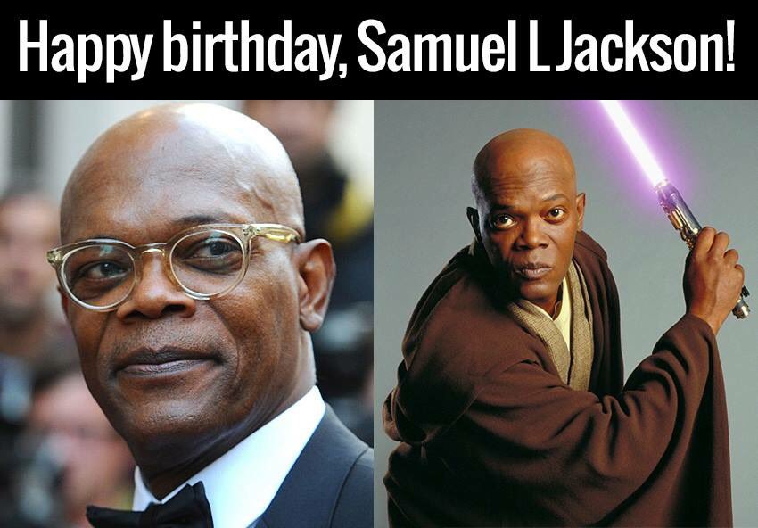 Happy birthday to the legend, Samuel L Jackson - 67 today!    