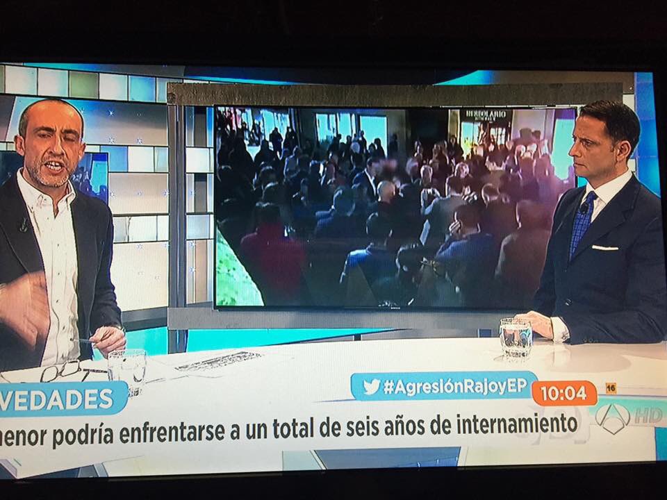 AllinOneVipServ's tweet photo. analizing security breaches during the aggression to The Spanish Prime Minister Mr. Mariano Rajoy https://t.co/yDHjVzVMgw