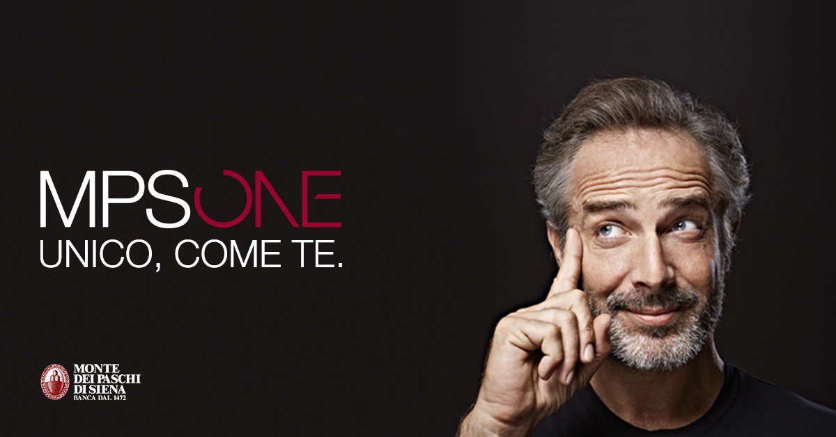 Banca_MPS's tweet photo. Arriva #MPSOne: un set completo di prodotti e un servizio dedicato per tutte le tue esigenze https://t.co/86Hm4cgycv https://t.co/kLMTfv46Zs