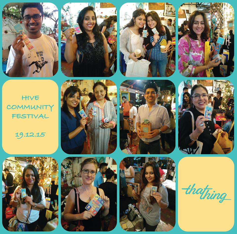 ThathingCo's tweet photo. Happy customers at the #HiveCommunityFestival #FleaMarket #photokeychains #passportwallets #bookmarks https://t.co/DsVI113QZo