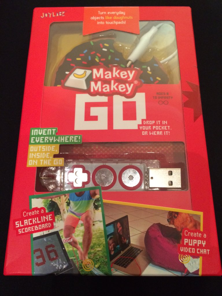 traveller_123's tweet photo. Great work @TheJoyLabz getting @kickstarter #USB #MakeyMakey #Go posted out for Christmas! Fab packaging! https://t.co/gZg35sJxZZ