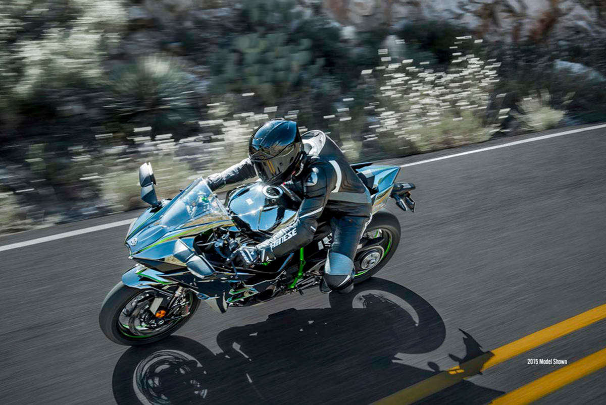 KawasakiUSA's tweet photo. Push the limits on the Kawasaki Ninja H2, the world's only supercharged production streetbike. https://t.co/LCqeEAteeE