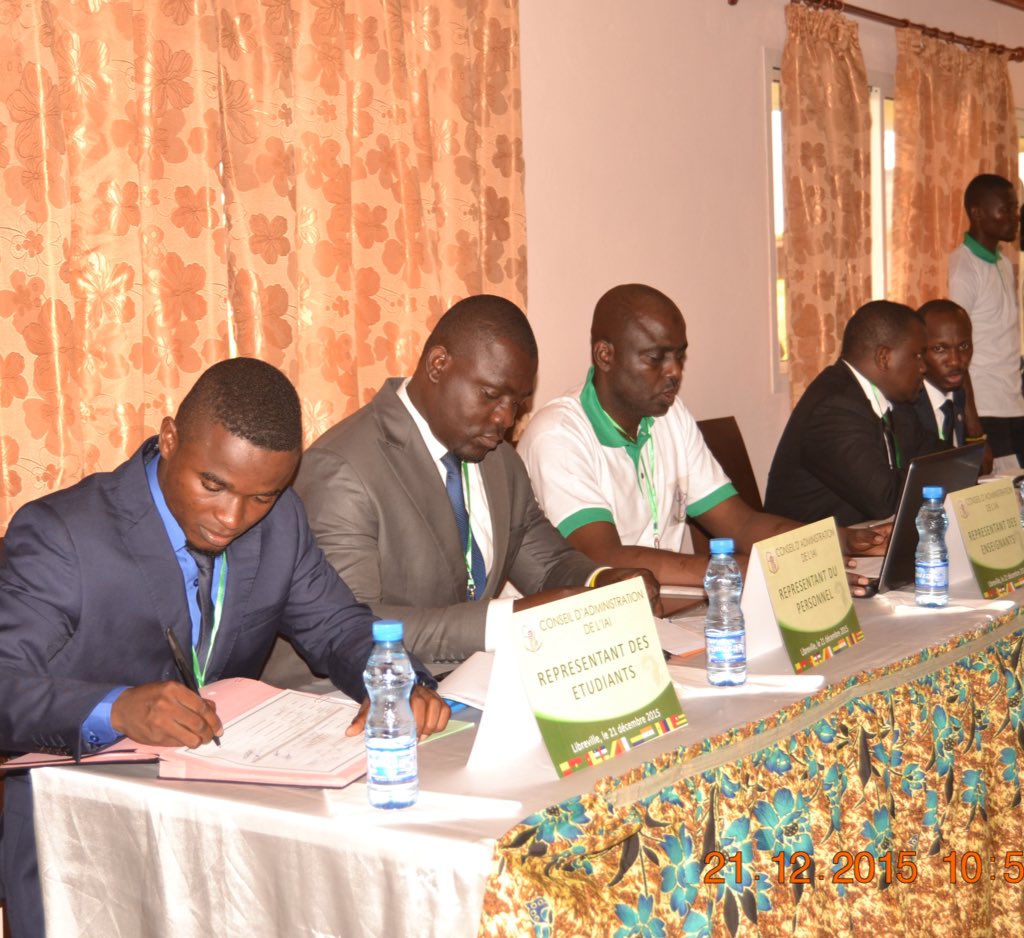 Représentants des enseignants, du personnel et des étudiants : tous prennent part au Conseil d'Administration #Gabon