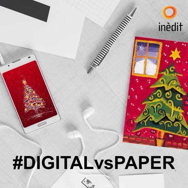 ineditinnova's tweet photo. #FelizNavidad ¿Qué es más sostenible postal digital o en papel? https://t.co/PKJtIuG2iH #DIGITALvsPAPER https://t.co/RfqHnVrXy0