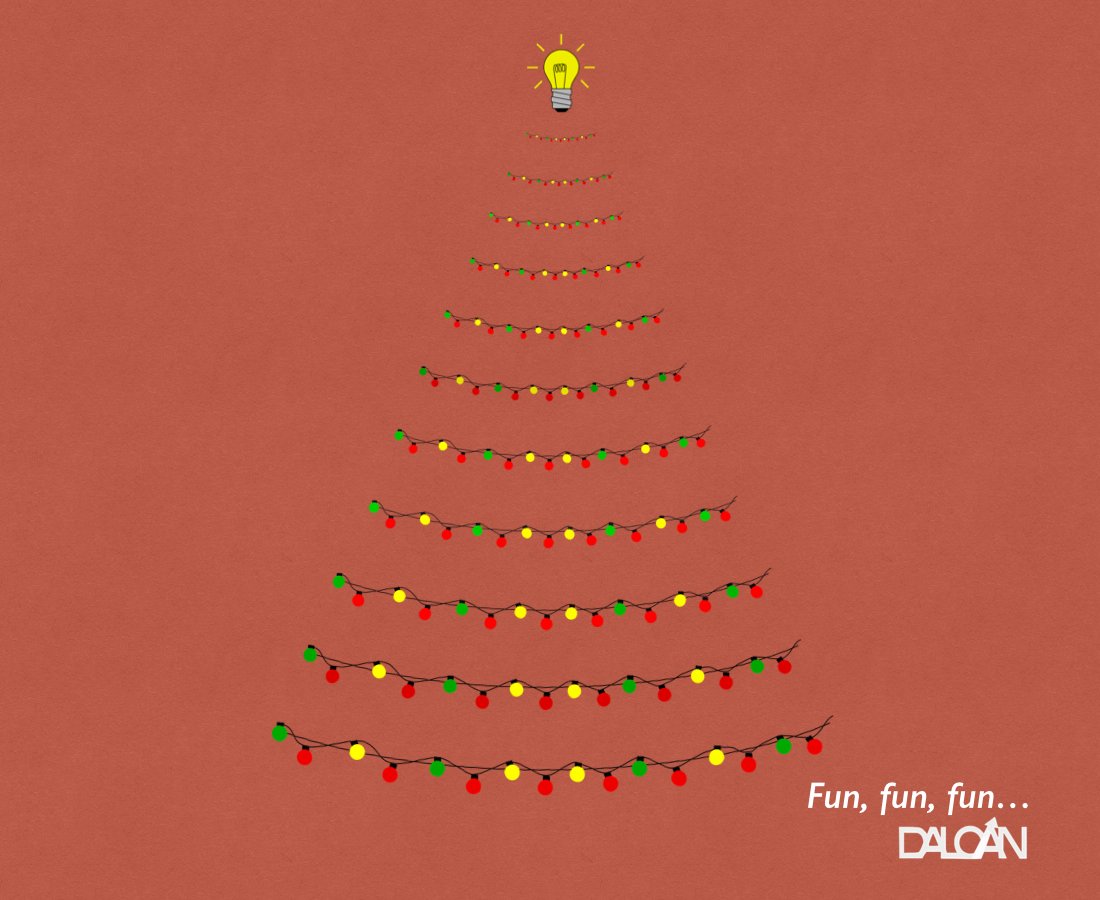 ¡Daloan os desea #FelizNavidad! #Navidades2015 #FelicesFiestas #Fiestas #Navidad #Navidades #IluminaTusIdeas #Luz