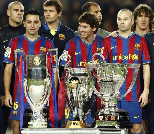 FCBarcelona_ESP's tweet photo. El 19 de diciembre de 2009 @FCBarcelona_ESP se convirtió en el primer y único equipo en ganar 6 copas en 1 solo año. https://t.co/8mWBYhTwne