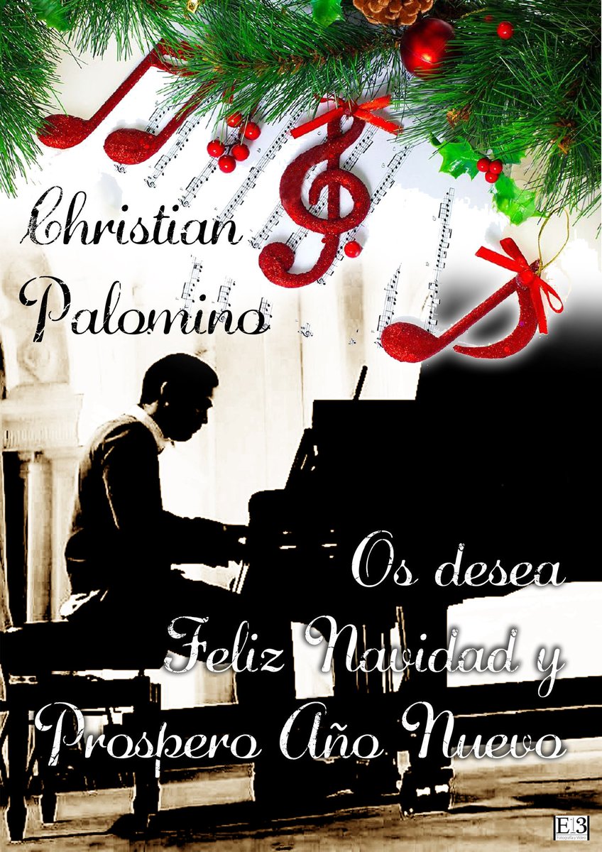 Feliz Navidad y Próspero Año nuevo
Realizado por @Estudio13M