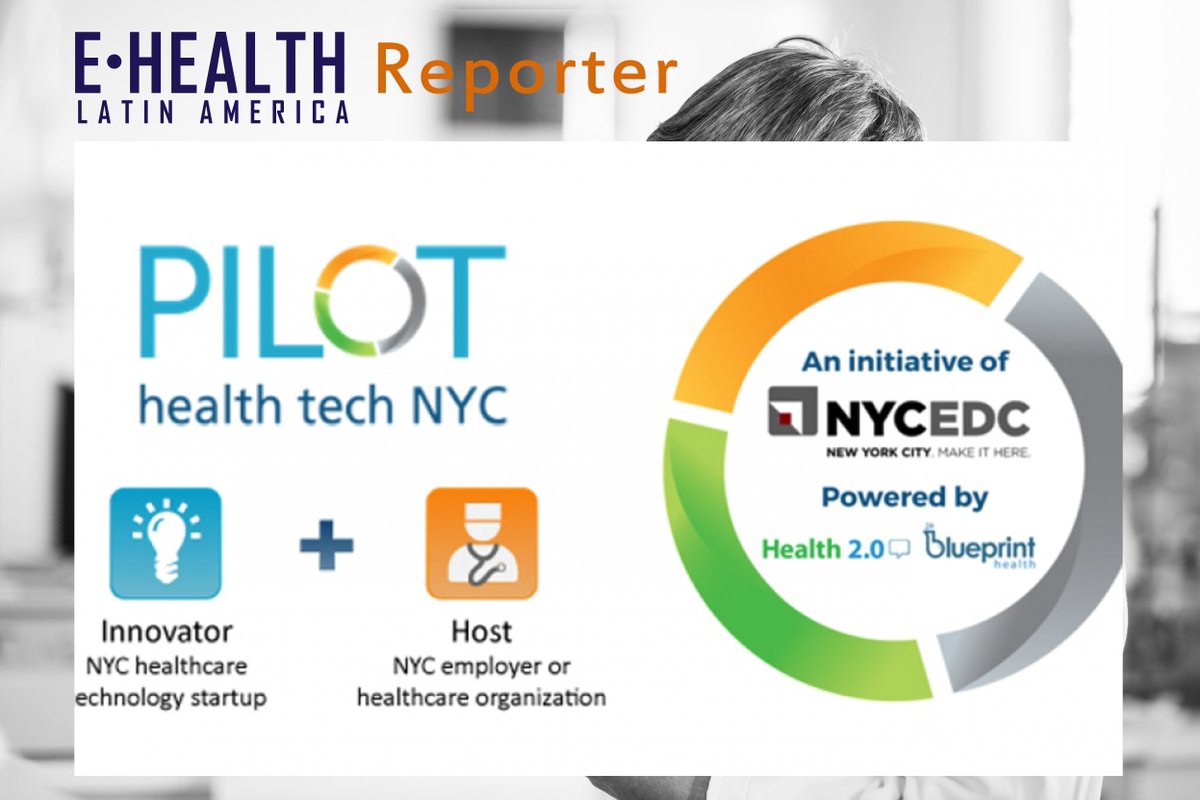 EHEALTHREPORTER's tweet photo. Lanzaron la convocatoria para participar de #PilotHealthTech #NYC https://t.co/r9HAQPUcAQ @bphealth https://t.co/aeNDKVP2wt