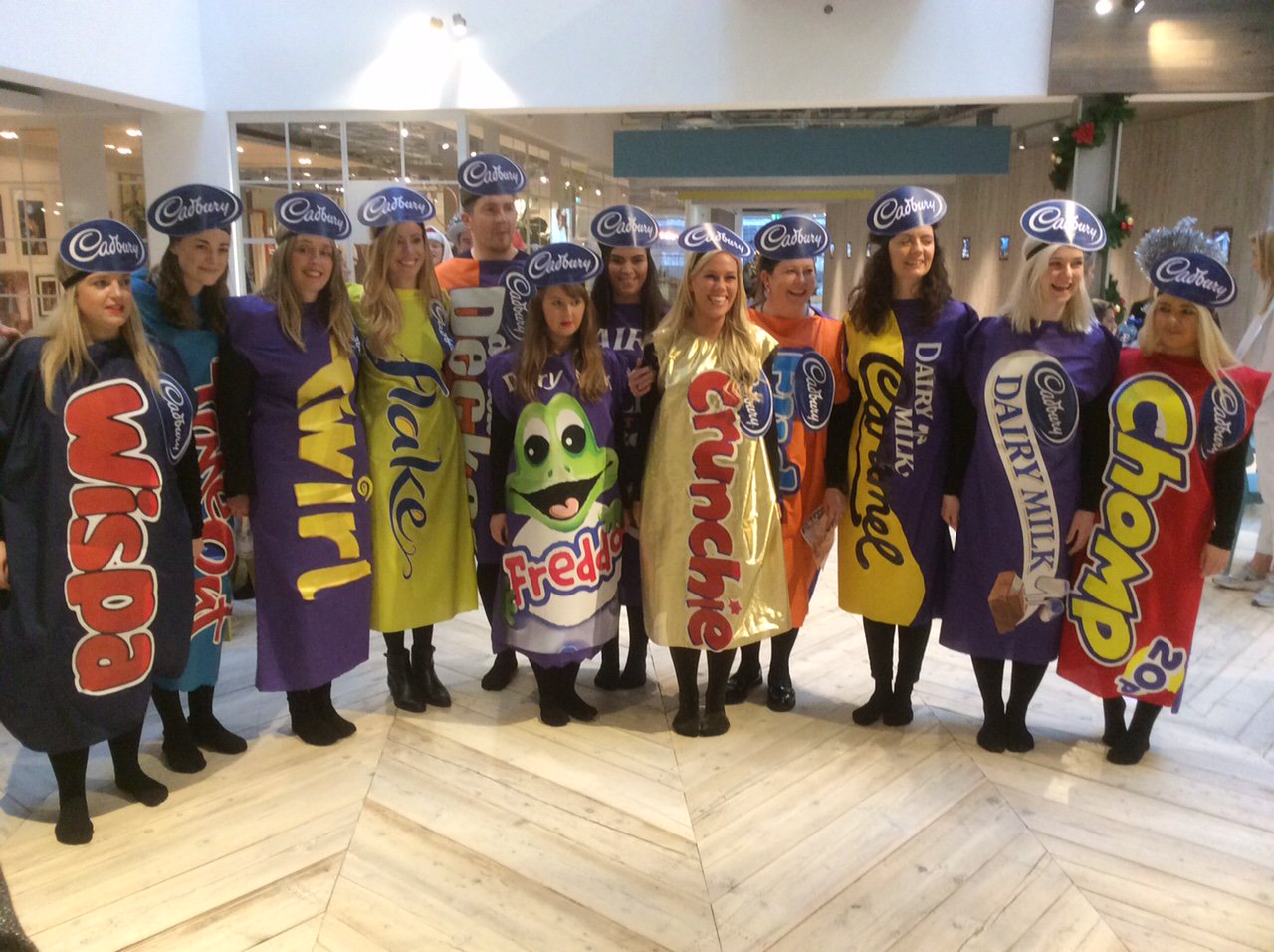 Cadbury dress cheap