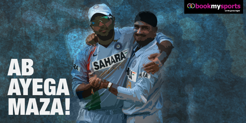 tripoturf's tweet photo. We congratulate Harbhajan Singh and Yuvraj Singh on making it to the T20 squad of #TeamIndia against #Australia. https://t.co/ewB6YBYdwh