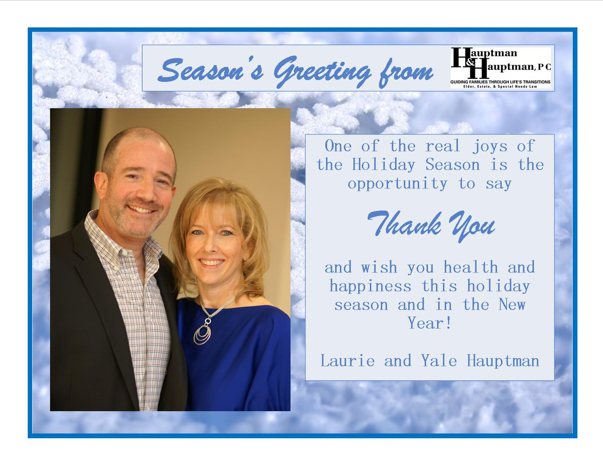 HauptmanLaw's tweet photo. #MondayMorningBlog #seasonstweetings https://t.co/1Oc3BrXBzK