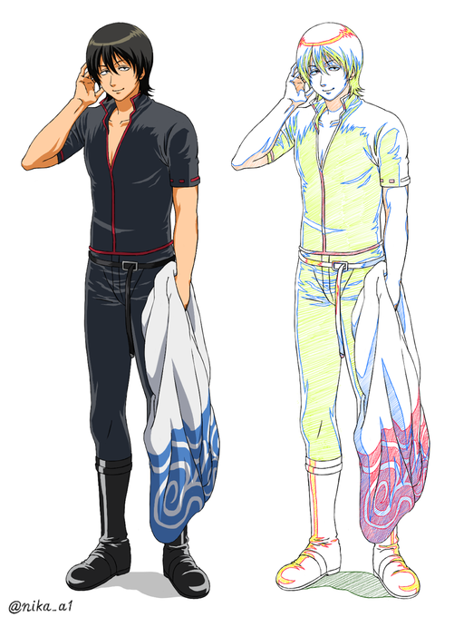 銀魂pz ズンボラ 山崎のtwitterイラスト検索結果