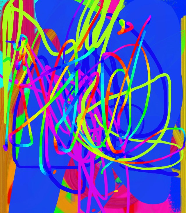 I made this painting with Kids Doodle on iPhone :) bit.ly/kidoiosk