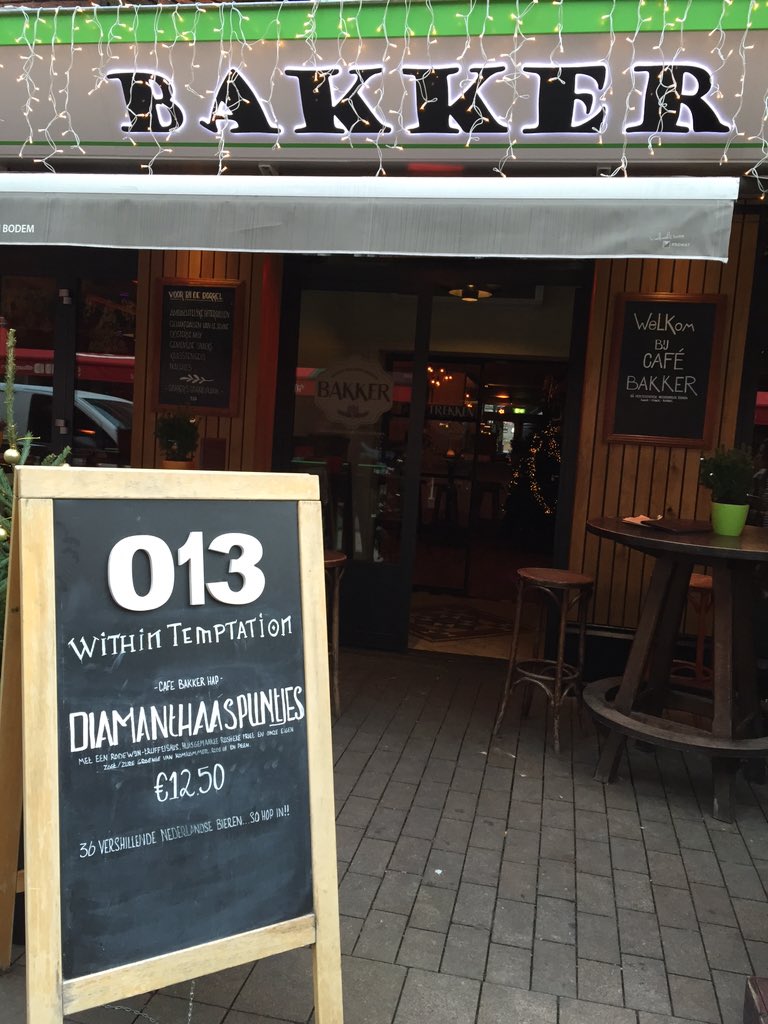 Open vanavond!! #withintemptation <a href="/013/">013 Poppodium</a> van te voren eten of erna genieten van heerlijke bieren van eigen bodem
