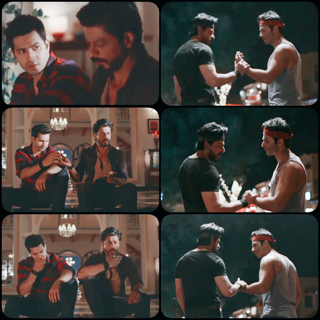 SRKUniverseCA's tweet image. Best bros Raj &amp;amp; Veer
WATCH: #Daayre 
m.youtube.com/watch?feature=…