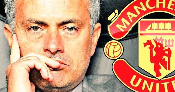 EPLBible's tweet photo. Jose Mourinho has agreed a 5 year contract to take over as manager of Manchester United. [Daily Express] https://t.co/cmWTzf3Ejn