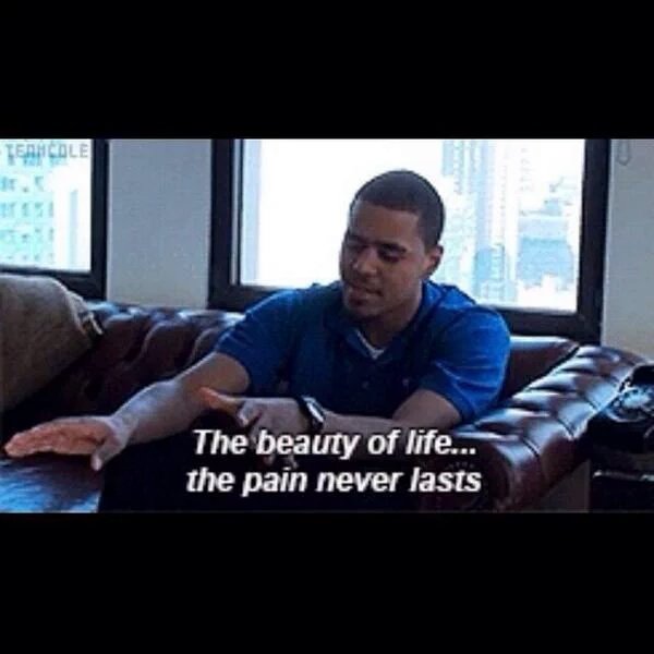 J. Cole's lyrics are always meaningful and real