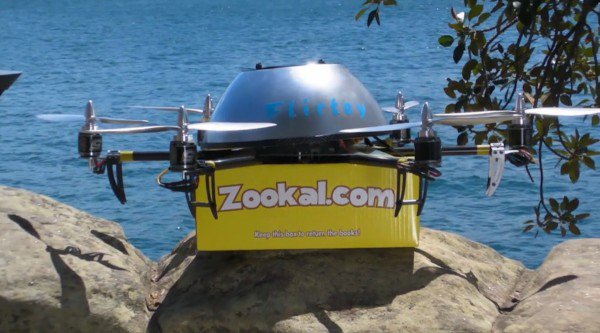 allodrone's tweet image. Test de livraison by drone allodrone.com/etats-unis-tes…