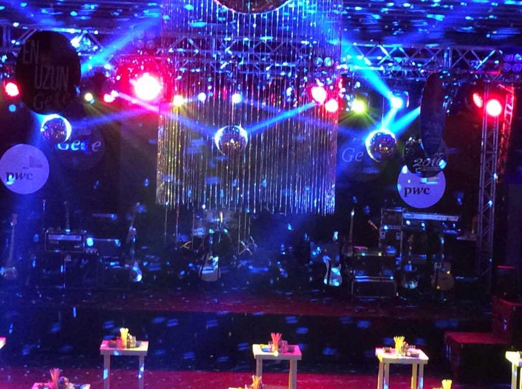PwC_Turkiye's tweet image. #pwcparty2016 hazırlıklar tamam..