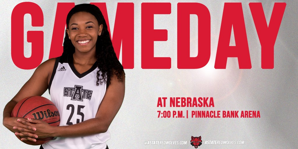 AStateRedWolves's tweet photo. HAPPY GAMEDAY! @AStateWB is in Nebraska to take on the Huskers tonight at 7 p.m. Listen live on 953.FM The Ticket. https://t.co/k7TFRILBrl