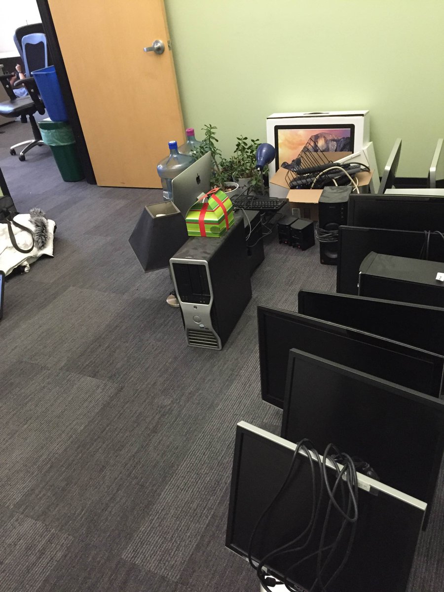 It's moving day at Fox Advancement! It's definitely bittersweet after 13 years at the Greenway Building!