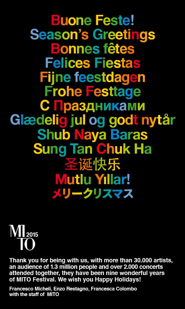 MITOmilano's tweet image. It's time to wish you Happy Holidays!