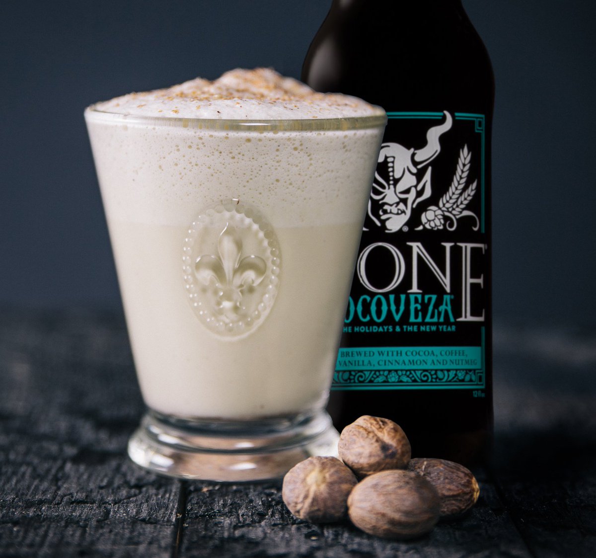 #Stone Coffee Milk Stout and #Xocoveza are the perfect way to turn your eggnog into #BeerNog this season.