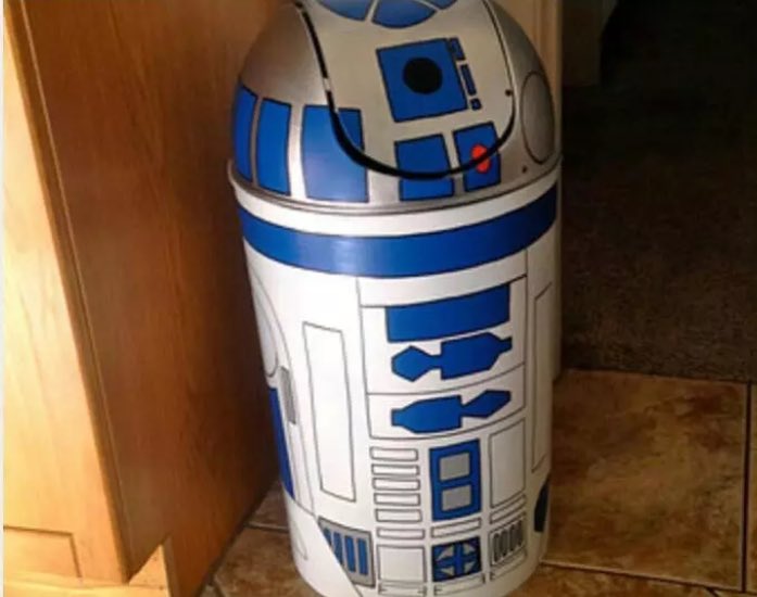 When your ex dresses up for the Star Wars movie