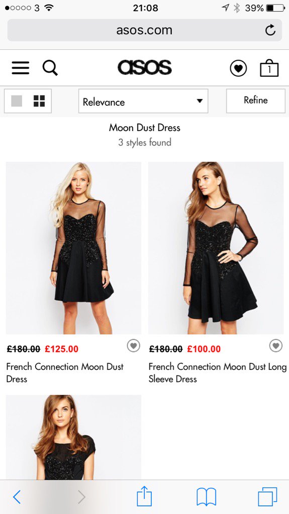 @ASOS_HeretoHelp same dress two different prices? I had to order the more expensive for my size?