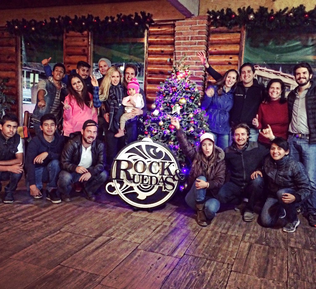 #rocknruedas infinitamente agradecidos!Ansiosos por comenzar el 2016 <a href="/TonySerdan/">Tony Serdan</a>  <a href="/mininio/">Roberto Dmz Suberbie</a> FELICES FIESTAS A TODOS!