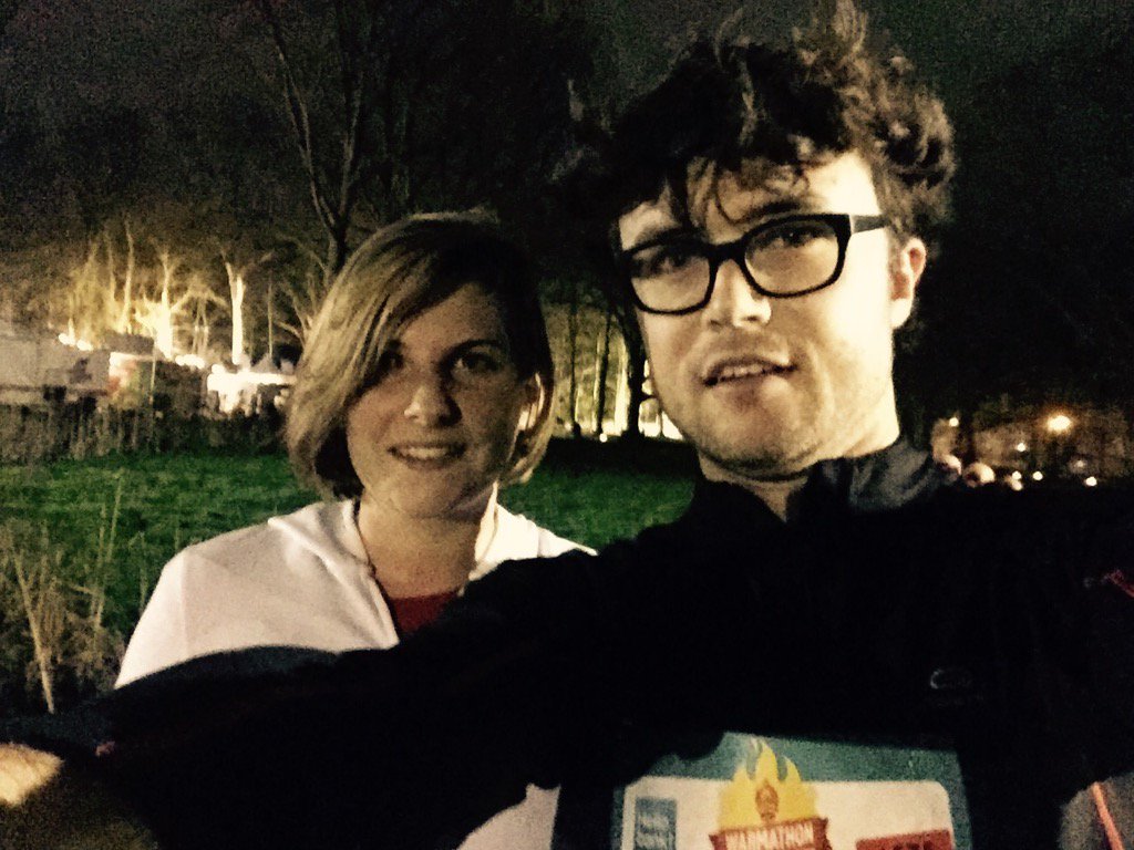 MathijsGoderis's tweet photo. 10km voor #MFL15 met @SanneDoms! #Brugge voor warmste stad! https://t.co/hGMl67htkk