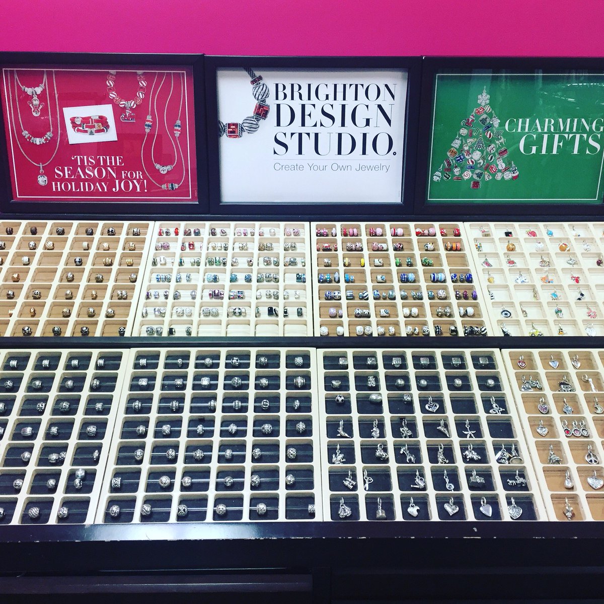 Geraniums_WV's tweet photo. Charms for days! You can’t go wrong with the gift of Brighton jewelry. https://t.co/IAP6s1Tcol