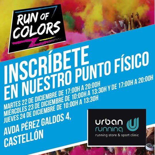 ¡Para los que no os gusta comprar por internet!, desde mañana y hasta el jueves, podéis inscribiros en persona 👀❤️