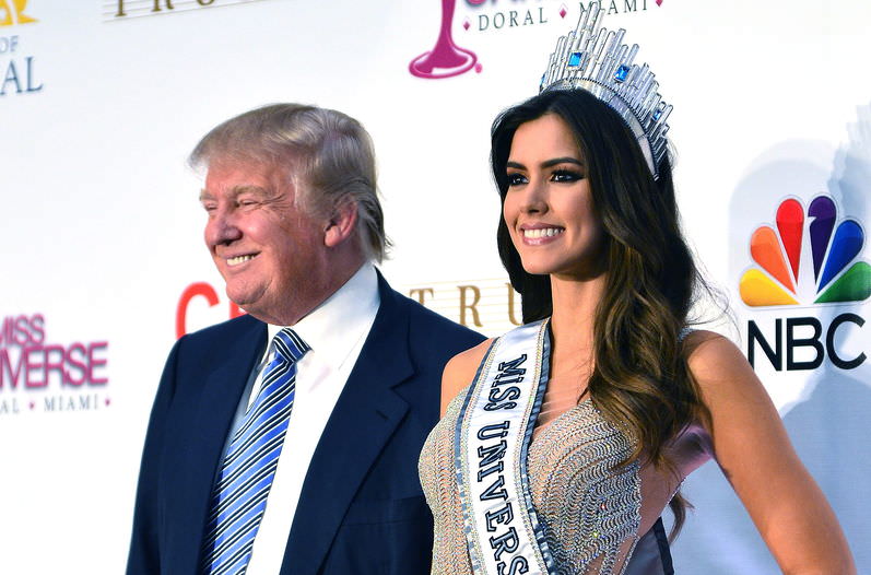 PageantsNEWS's tweet image. Donald Trump: "Miss Universe/Steve Harvey mistake never would have happened with me."