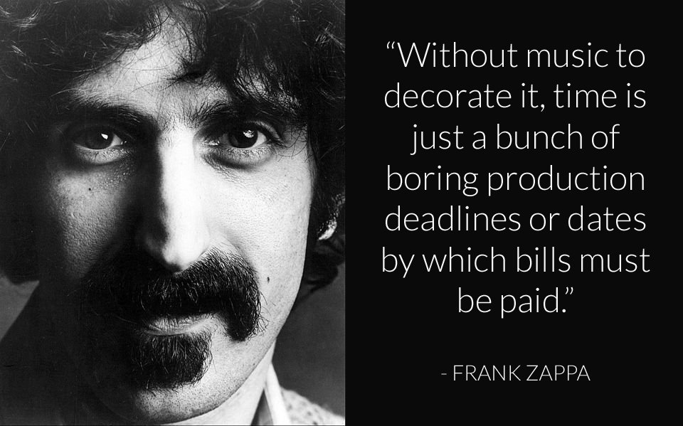 Happy Birthday to the late Frank Zappa, who would have been 75 today. 