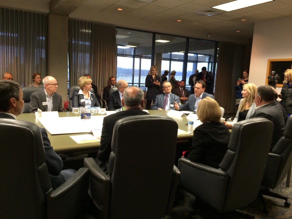 SouthwestIN's tweet photo. @SouthwestIN explaining projects to transform the region. #INgreatSW https://t.co/YdQB9nupgJ