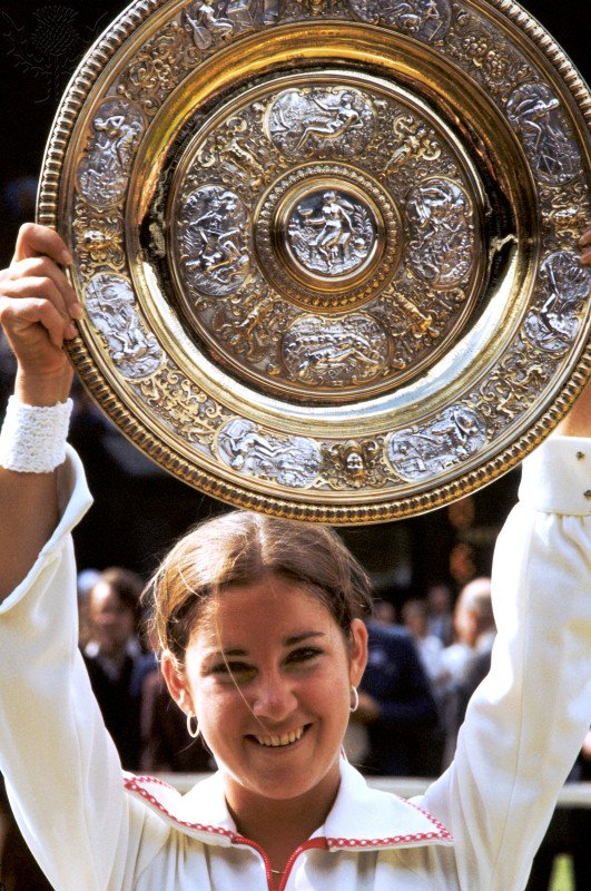  Happy birthday to legend, Chris Evert! : Don Morley / EMPICS Sports  